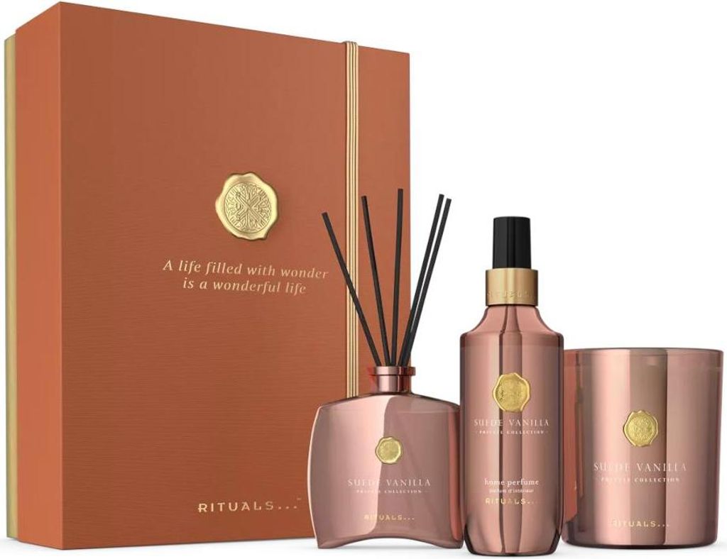 Rituals Private Collection Suede Vanilla Geschenkset – Produktbild 