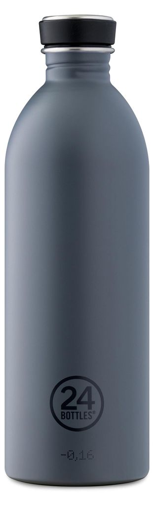 24Bottles Edelstahl Trinkflasche Formal Grey 1 l, Produktbild 