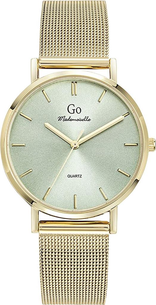 Girl Only Armbanduhr gold Edelstahl Mademoiselle Damen Analog-Quarzuhr UGO695622