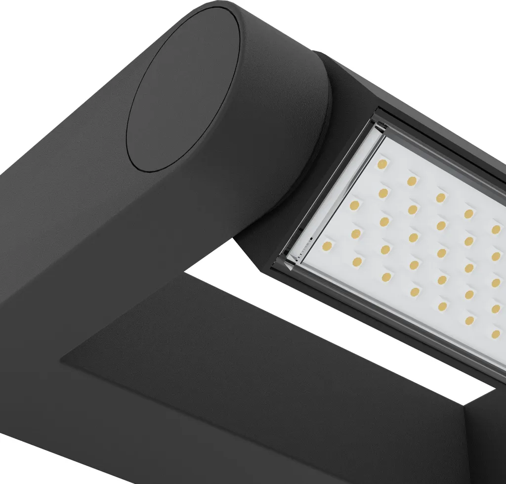 Éclairage extérieur LED pour façade Eglo Brianza pivotant noir IP44 - 5