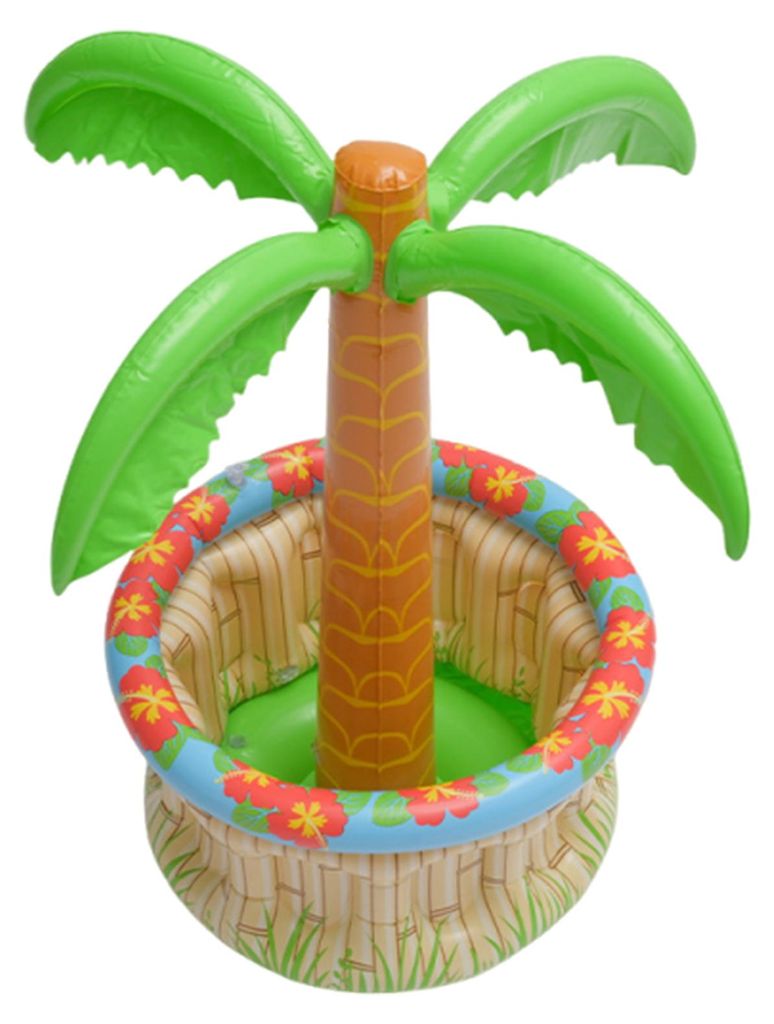 Aufblasbarer Getränkehalter Avocado Ananas Kokosnussbaum Pool-Getränke-Schwimmringe Sommer Strand Schwimmbadpartys Schwimmender Becherhalter C