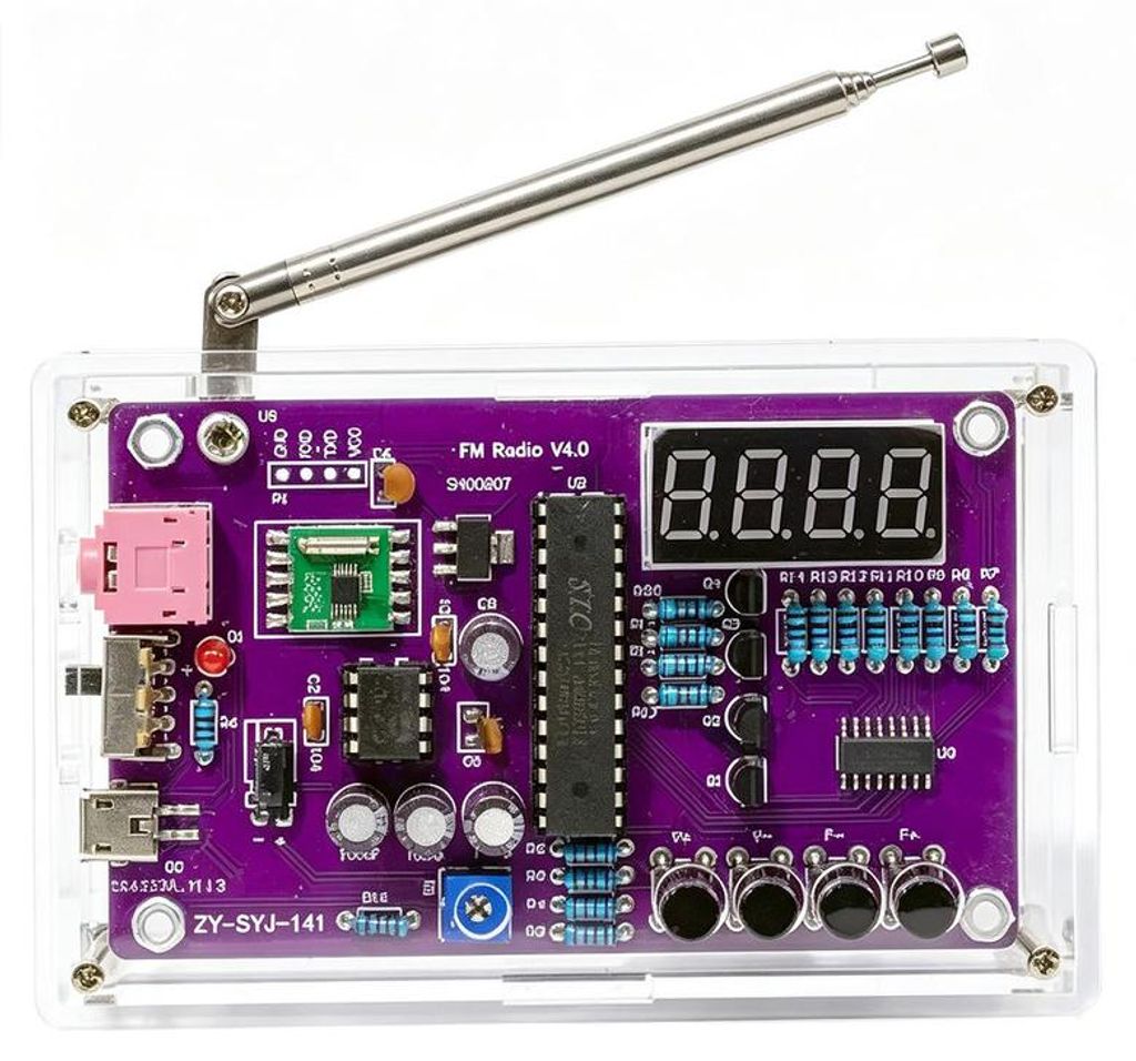 DIY FM Radio Bausatz 87–108MHz Elektronik Lötkit Produktbild 