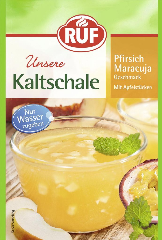 Kaltschale ohne kochen Pfirsich Marac Produktbild 