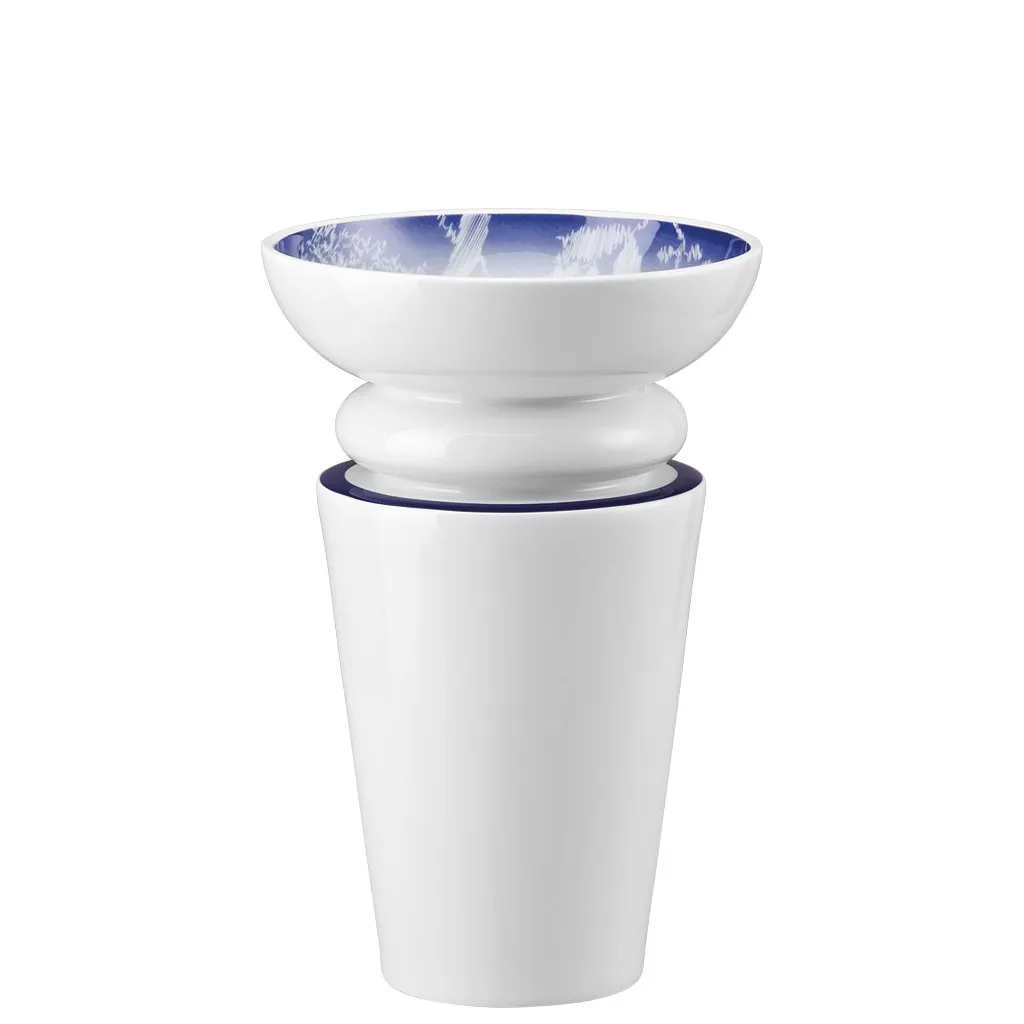 Hutschenreuther 26024 Série cadeau Vase 24 cm Blue Style Design Allemand