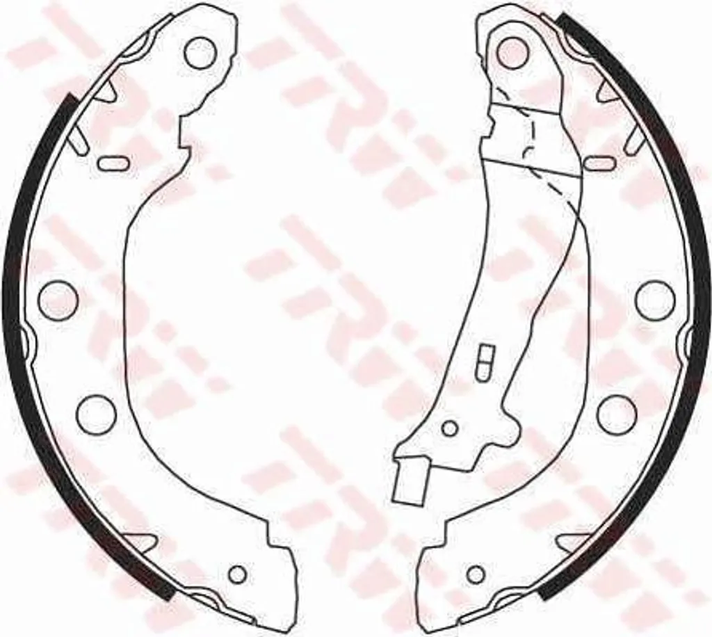 Résoudre les bruits de freinage : Mâchoires TRW GS8655 pour Kangoo/Primera