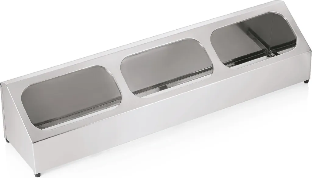 Barrette de Séparation pour Bacs GN 1/3 et 1/6 WAS Germany en Inox