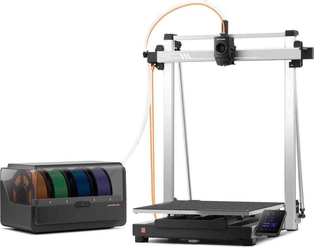 Anycubic Kobra 3 Max Combo Großformat 3D Drucker Mehrfarbig Produktbild 