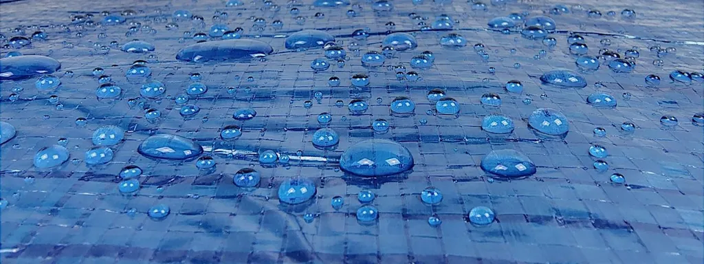 Bâche de protection légère 8x10m imperméable bleue 50g/m² avec œillets - 3