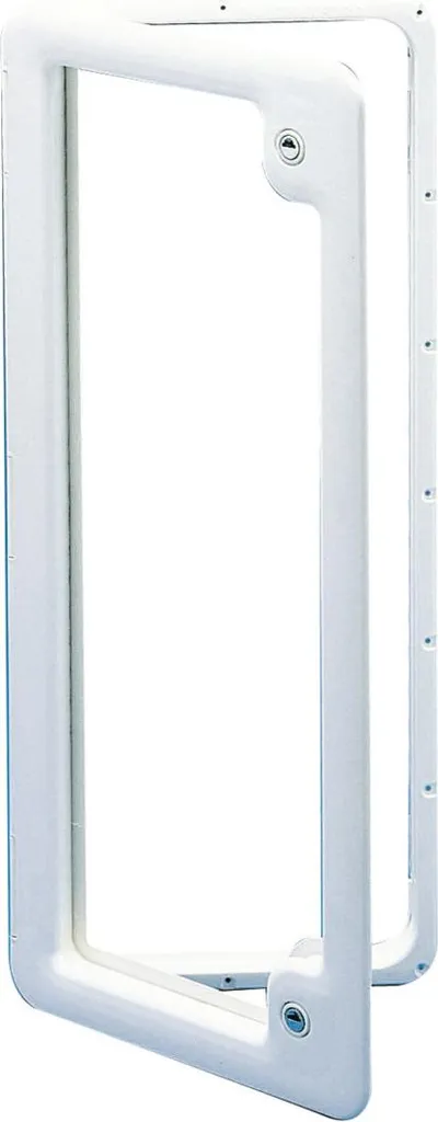 Portillon Plastique Version 5 Gris Clair Thetford pour Camping-Car