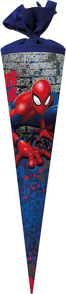 Nestler Schultüte Filzv. 70 cm rund Spider-Man Marvel Produktbild 