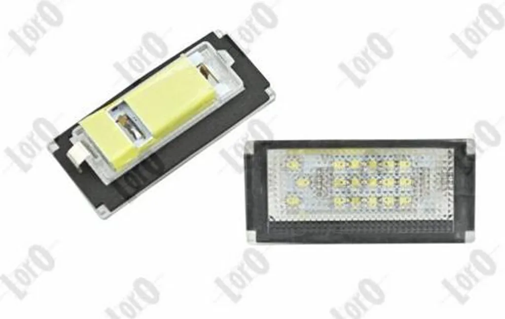 Kit Luci Targa LED Bianco 6000K per Mini R50 R53 ABAKUS L32-210-0001LED