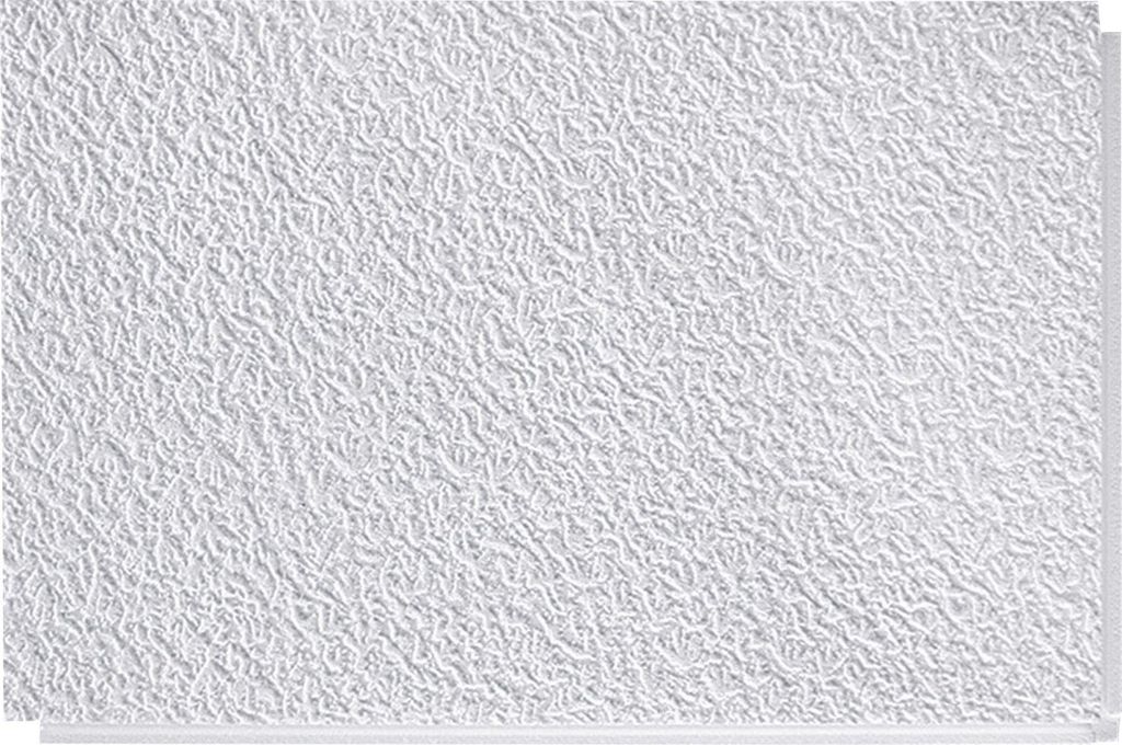 A white textured panel, likely a decorative or insulation board.