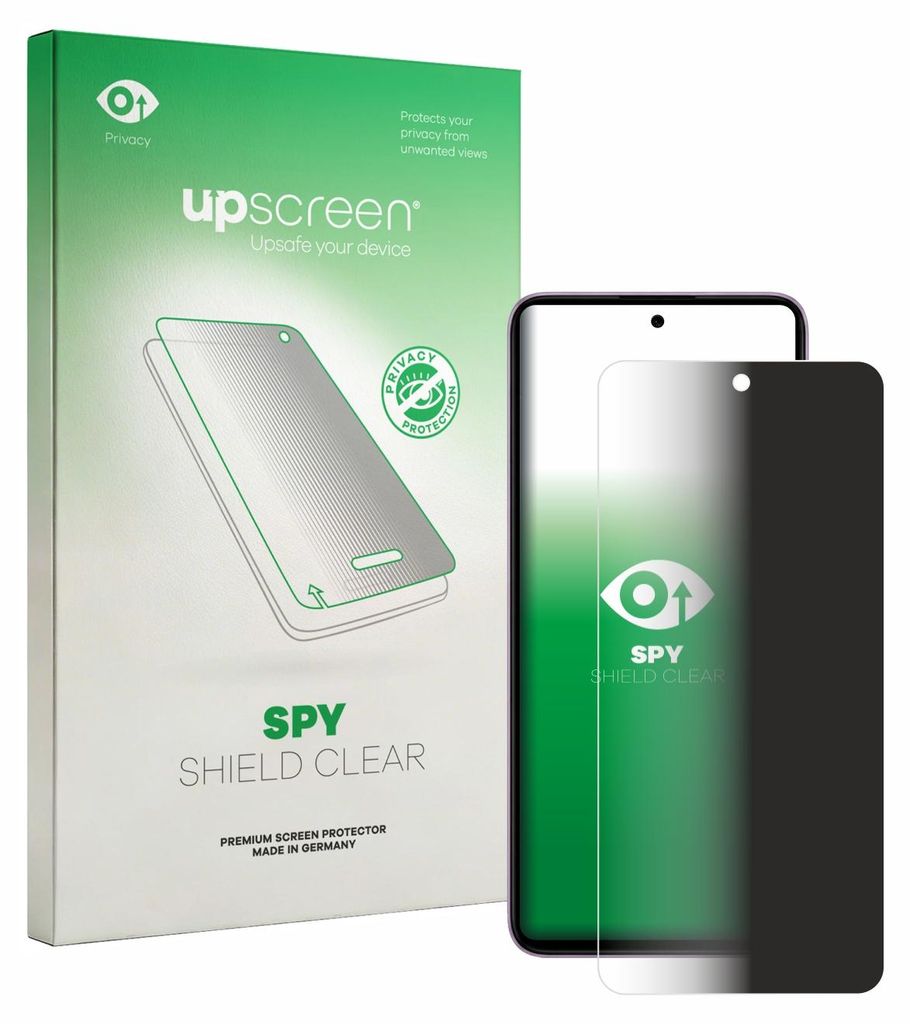 Für HMD Crest 2 Sichtschutzfolie Schutzfolie upscreen Anti-Spy Privacy Sichtschutz Blickschutz Display Schutz Folie Blaulichtfilter