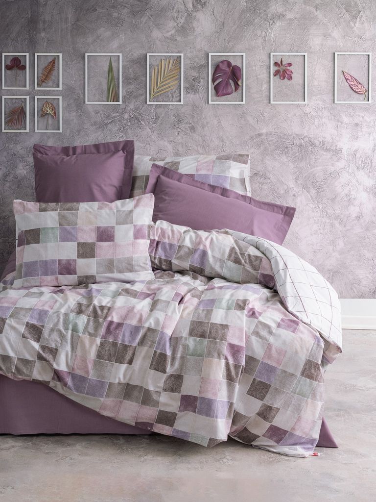 L'Essentiel Linge de Maison, Maro - Dusty Rose, Ranforce Einzelbettbezug-Set (FR), Staubige Rose, 100 % BAUMWOLLE RANFORCE, 140 x 200 cm