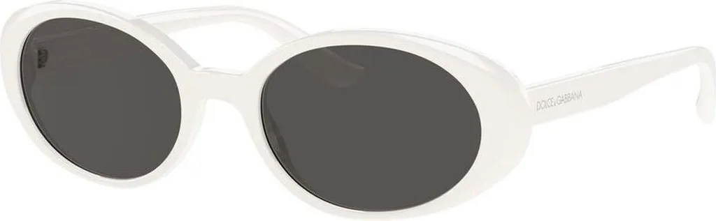 Lunettes de Soleil Rectangulaires Dolce & Gabbana DG 4443 Acétate Noir