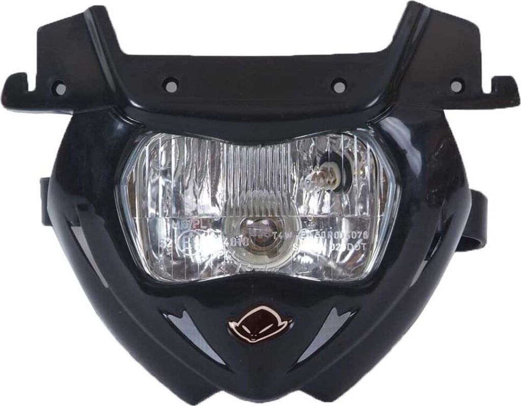 Ufo Panther Upper Part Frontplatte Schwarz Schwarz One Size