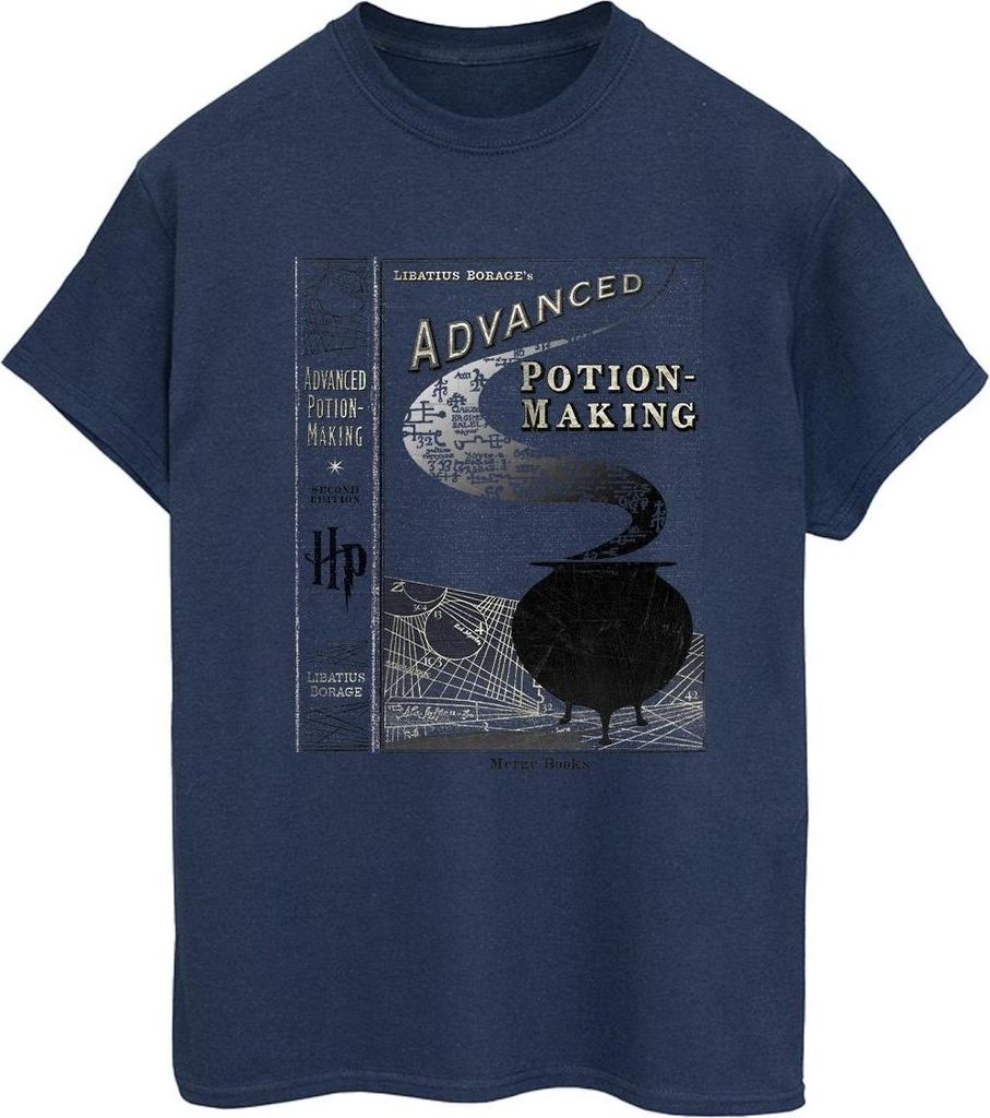 Harry Potter - "Hufflepuff Quidditch Team Captain" T-Shirt für Damen BI54103 (M) (Dunkles Marineblau)