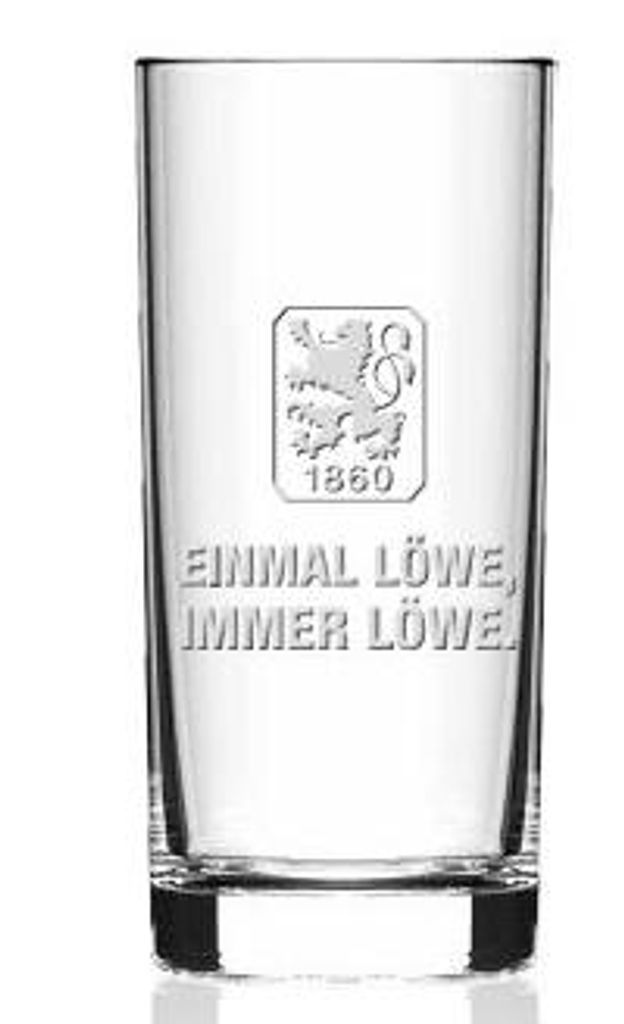 TSV 1860 München Trinkglas Relief 2er-Set