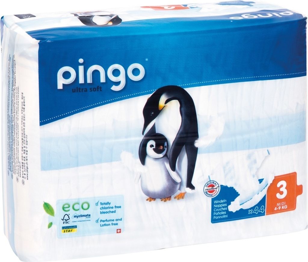 Pingo PI_0302, Chlapec/děvče, 4 kg, 9 kg, Bílá, 56 kusů Obrázek produktu 