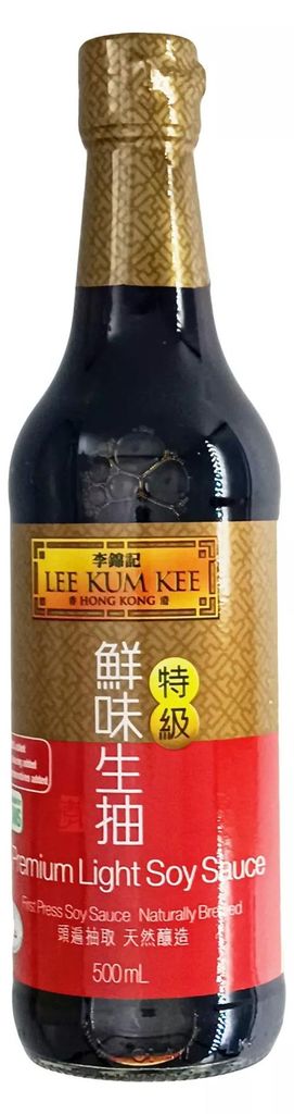 500ml LEE KUM KEE Helle Premium Sojasauce / Premium Light Obrázok produktu 