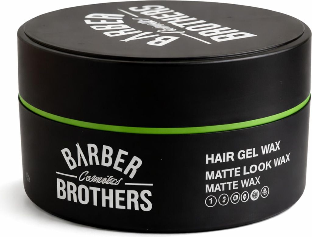 Matte Look Hair Wax 150 ml – Extra starker Halt Haarwachs Matt Barber Brothers Cosmetics 1 Stück