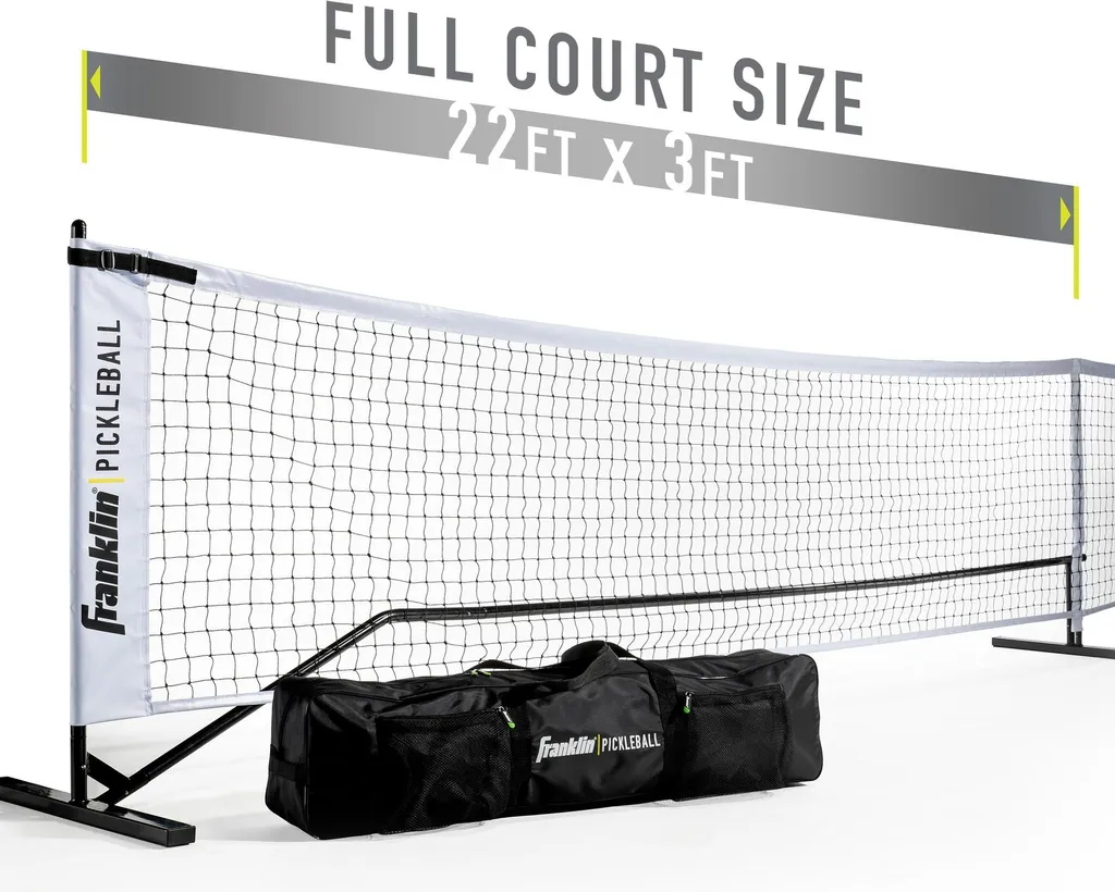 Filet Pickleball Franklin Stable et Anti-Affaissement - Montage Rapide