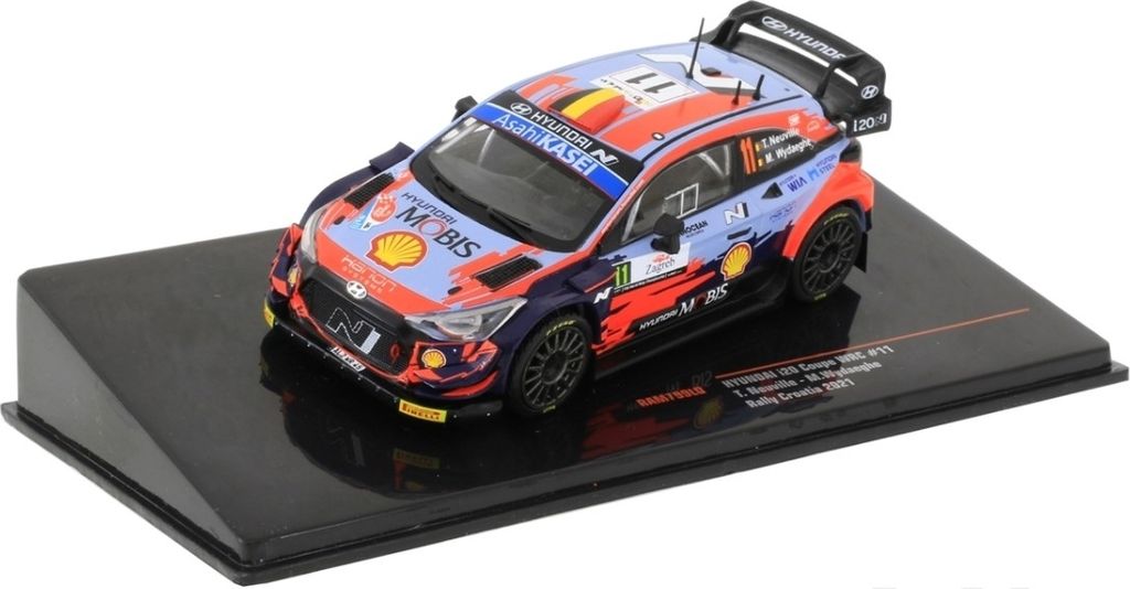 HYUNDAI I20 Coupe WRC #11Kroatien Rally 2021, IXORAM799LQ, Maßstab1/43, IXOMODELS