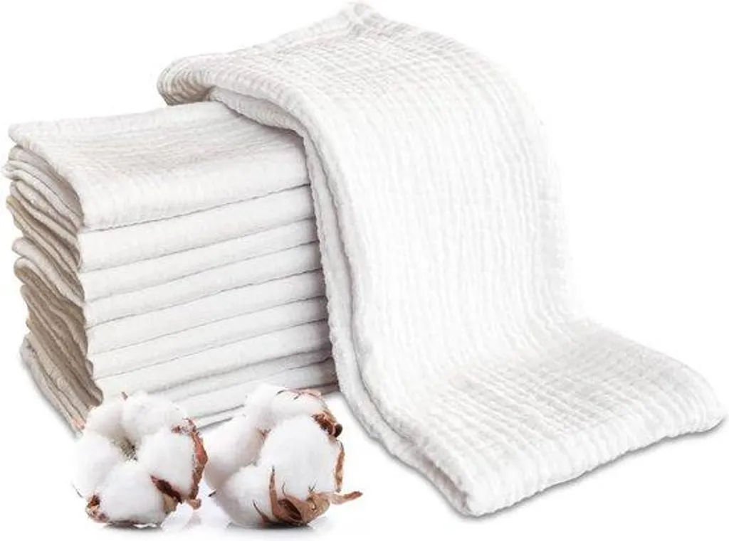 Couches lavables bébé pour nuit et sieste 50 x 30 cm - Pack de 10 unis
