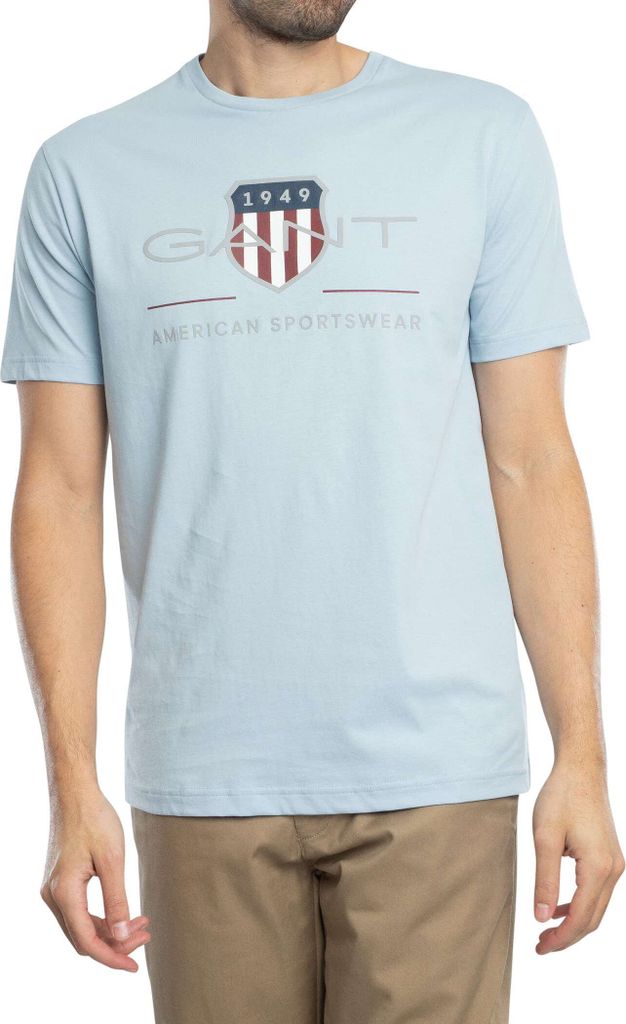 GANT Normales Archive Shield T-Shirt, Blau XL
