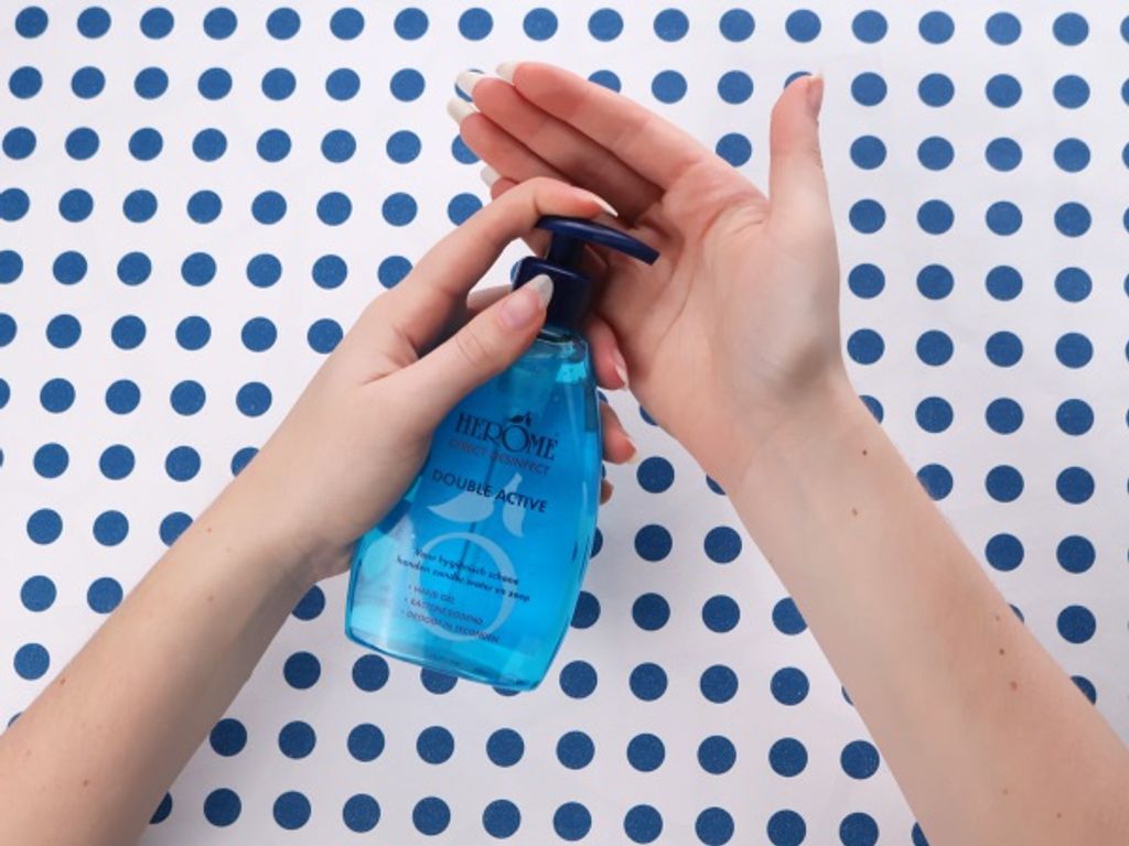 handgel Direct Desinfect Double Active 200 ml blau