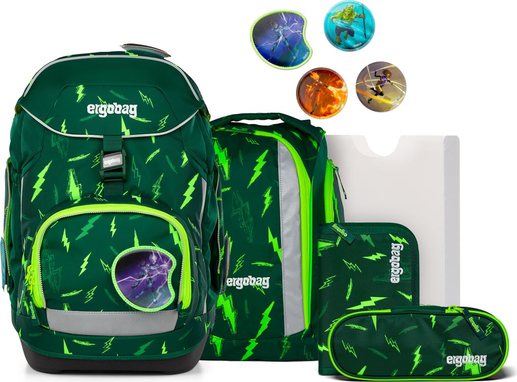 Ergobag Pack Bärtastisch Lumi Schulrucksack Set 6tlg.