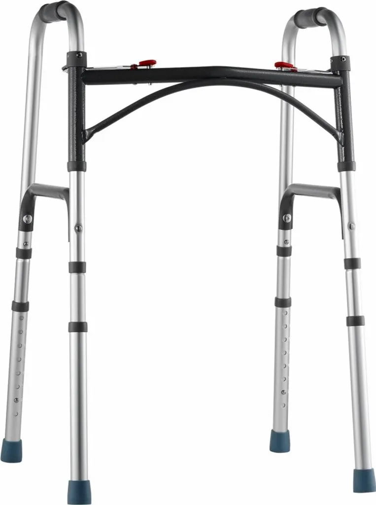 Déambulateur de marche médical ajustable avec structure pliable 158kg - 10