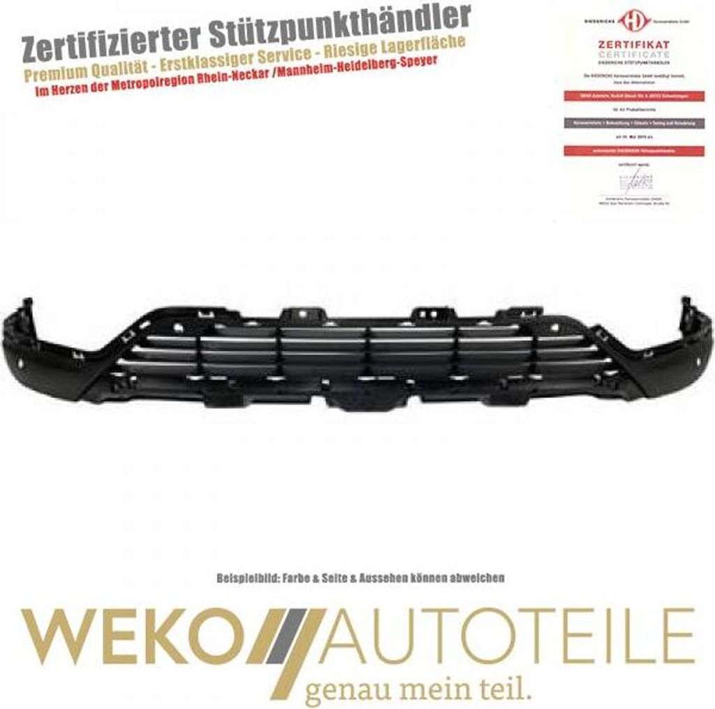 Lüftungsgitter Stoßstange DIEDERICHS 4446144 für RENAULT