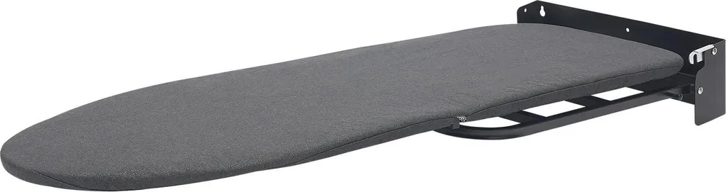 Table à repasser murale pour studio et buanderie - Pliable noir acier