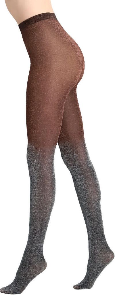 lesklé punčocháče DIAMOND LUX 40DEN bronze.silber-L.XL Obrázek produktu 1