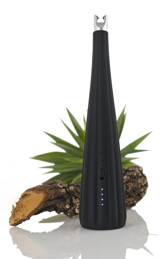 AdHoc Lichtbogen-Tischfeuerzeug Arc, black, mit Produktbild 