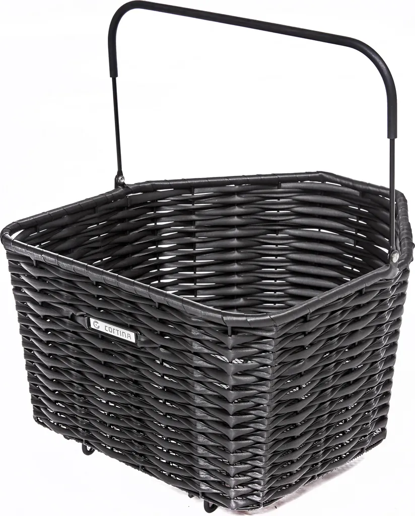 Cortina Seville XL Basket MIK 36,5L Nero - Design Moderno per City Bike
