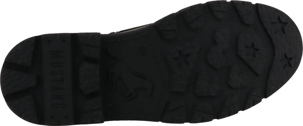 Mustang Herren Stiefelette Webtexturoptik 15M0011002, Größe:43 EU, Farbe:Grün