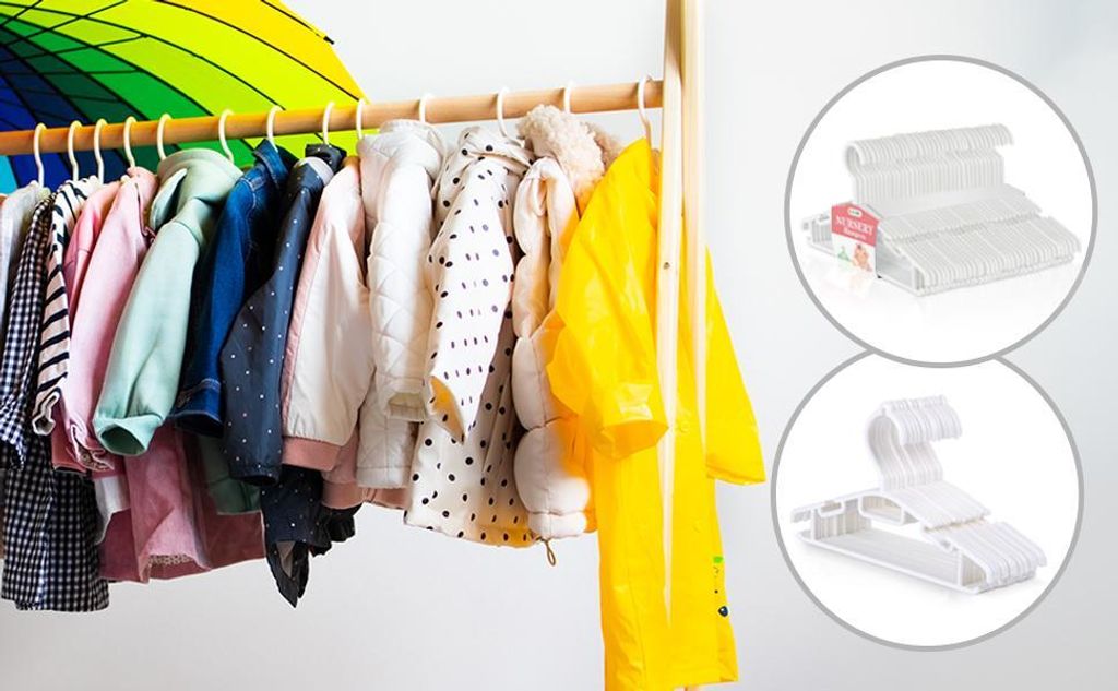 Kinderkleiderbügel Kleiderbügel Kinder Babykleiderbügel Produktbild 11