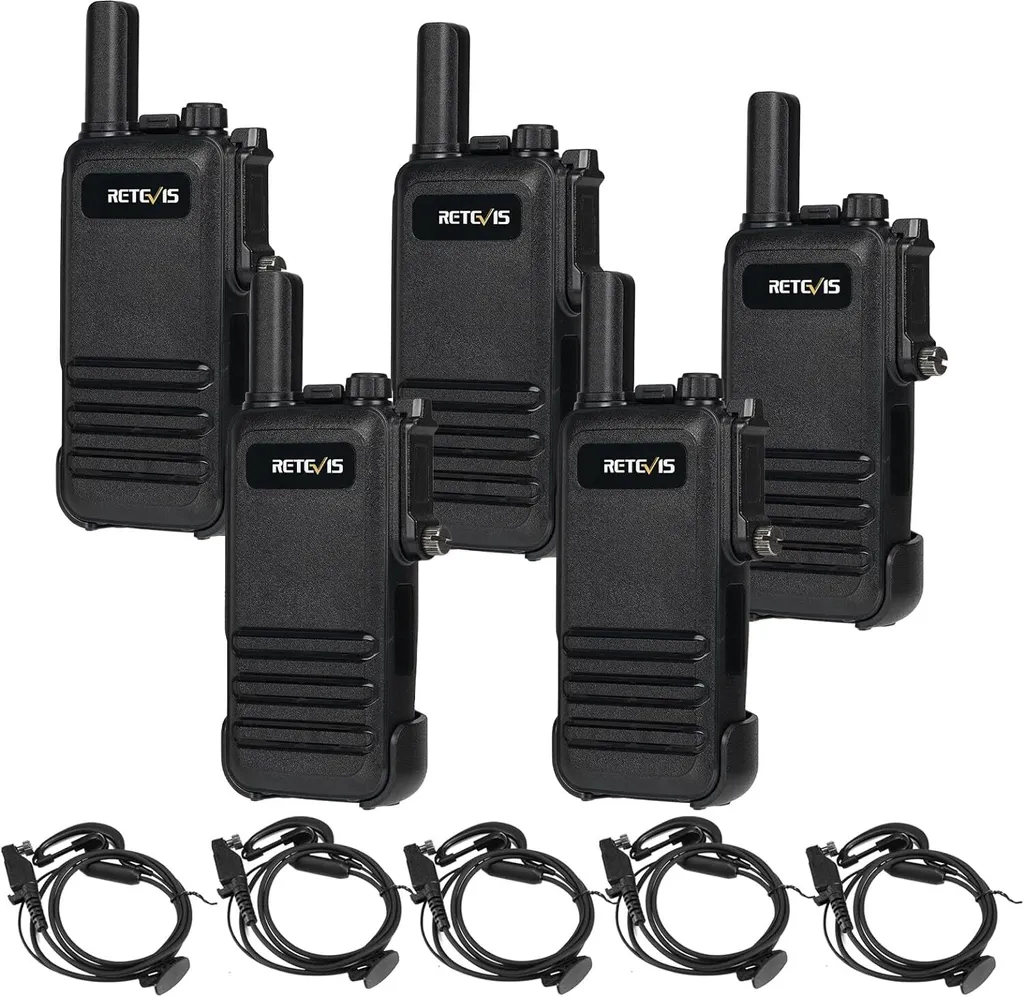 Talkie-Walkie Retevis RB647 : La Solution étanche IP67 pour Pro - 5 Pcs