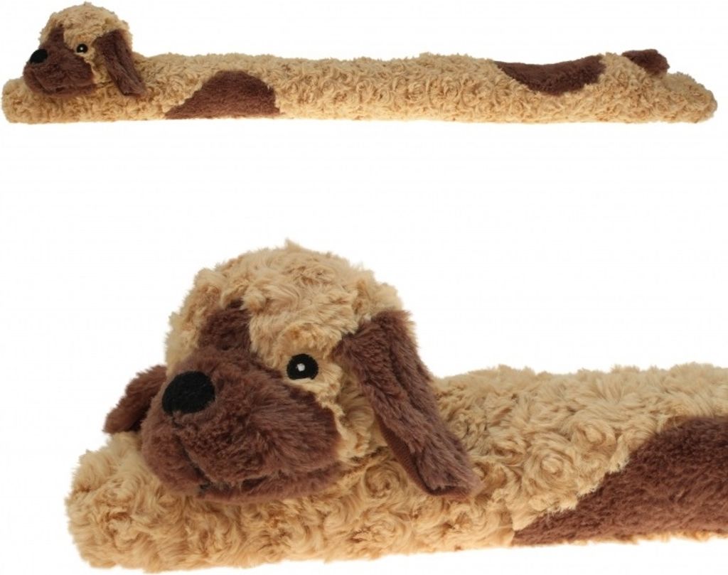 Zugluftstopper Hund für Fenster oder Türen vermindert Wärmeverlust 90 cm