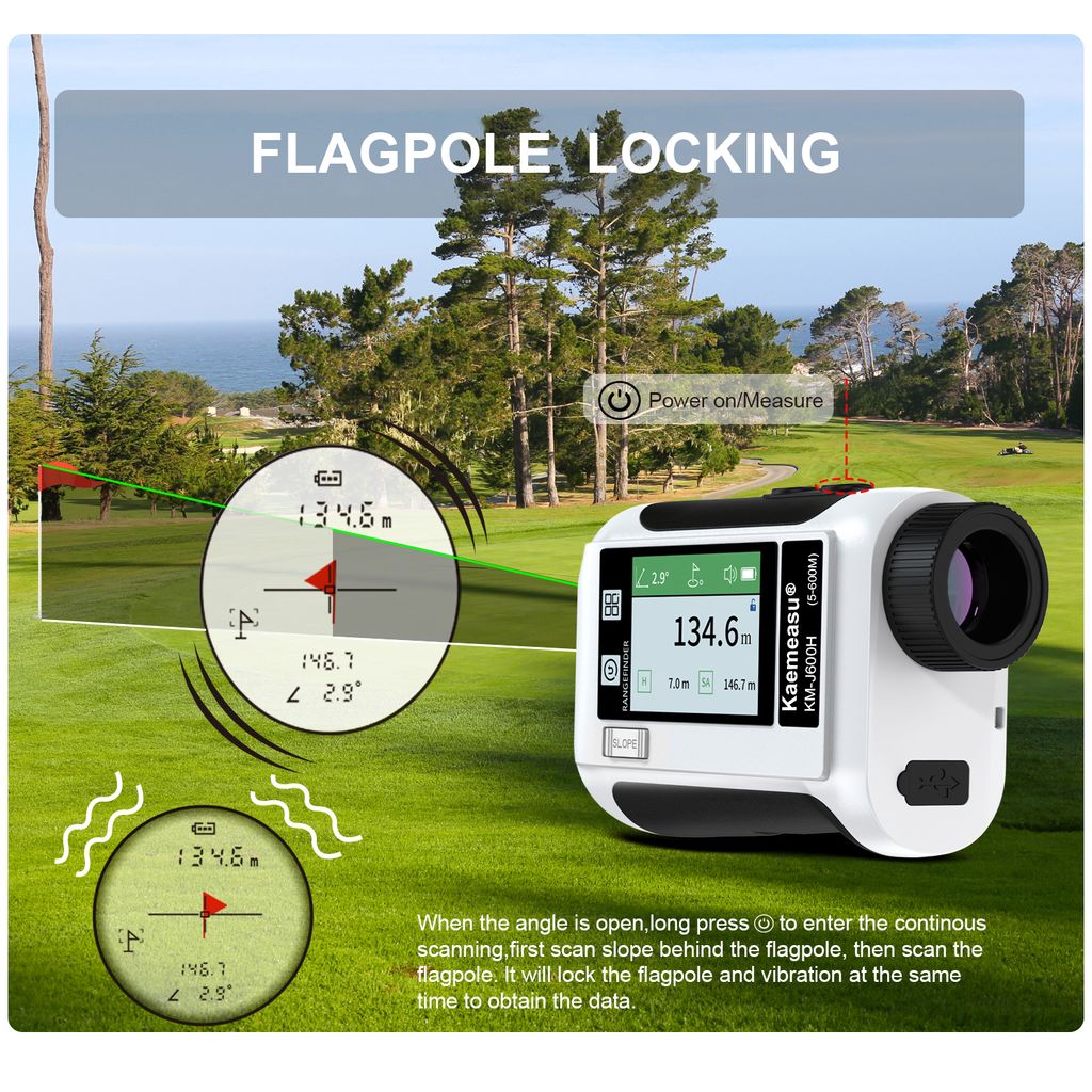 800M Golf-Entfernungsmesser-Entfernungsmesser mit Produktbild 5