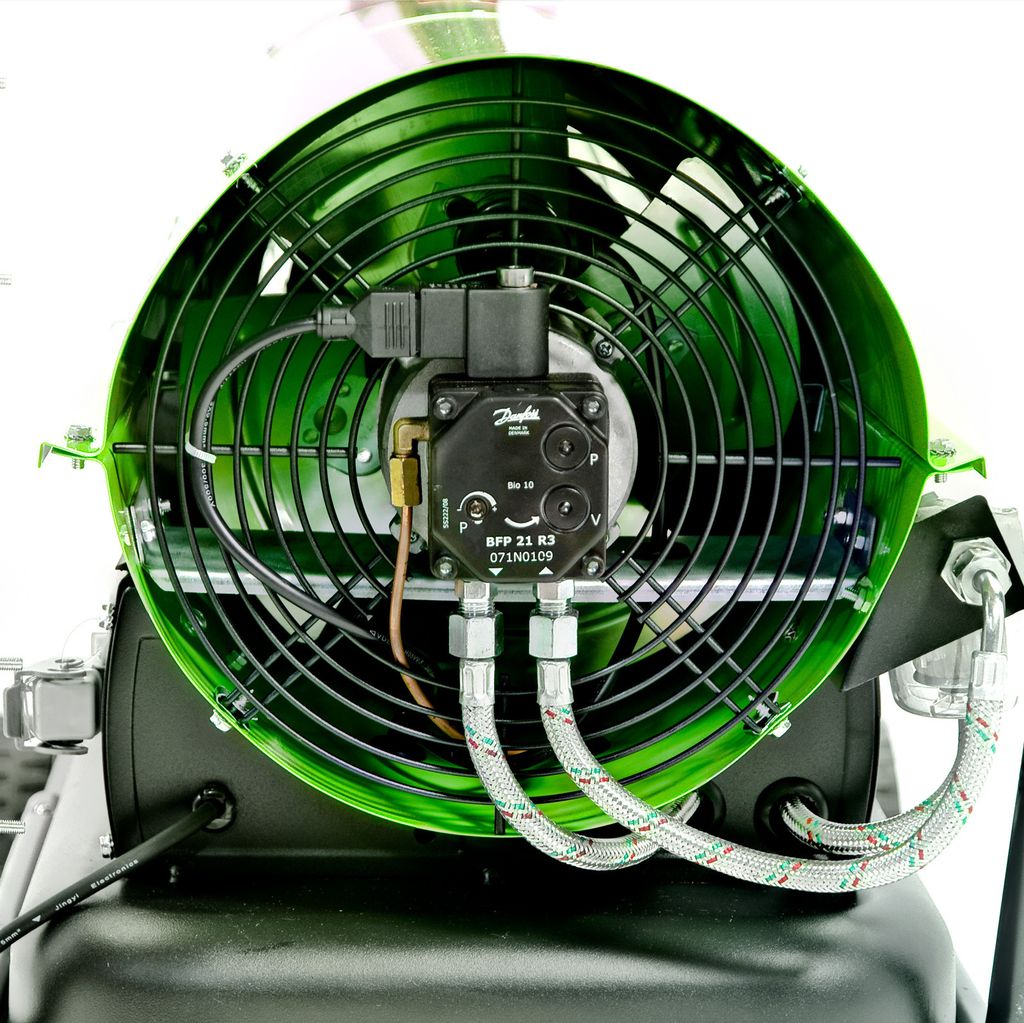 BAUTEC Ölheizgebläse 80 kW » Profiset mit 3 Schläuchen, Produktbild 4