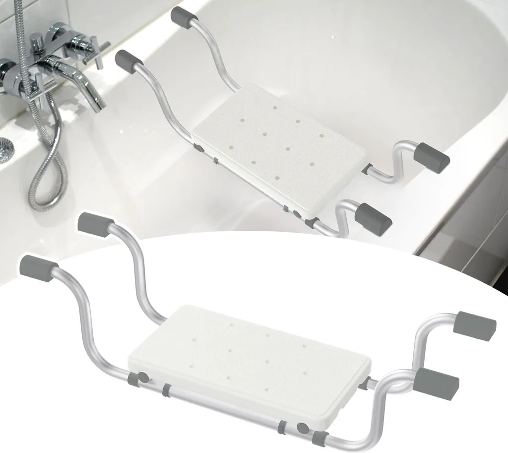 Siège de bain pour seniors et personnes à mobilité réduite réglable 82cm