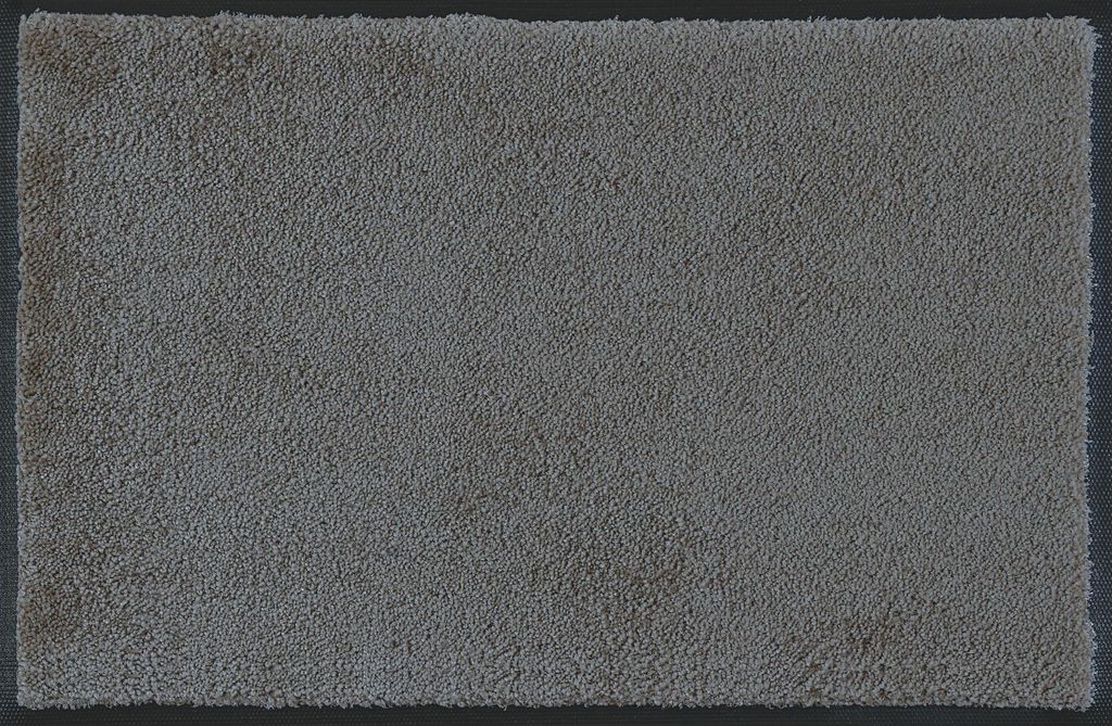 wash+dry 4032445002833, Dekorative Fußmatte, Drinnen, Rechteckig, Grau, Einfarbig, 400 mm