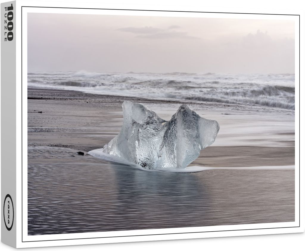 raxxa Premium-Puzzle "Eisblock am Strand", 1000 Teile