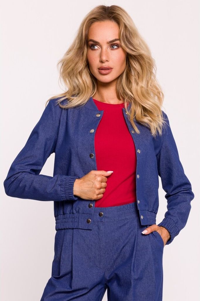 Made of Emotion Damen-Bomber Aaden M800 himmelblau XL