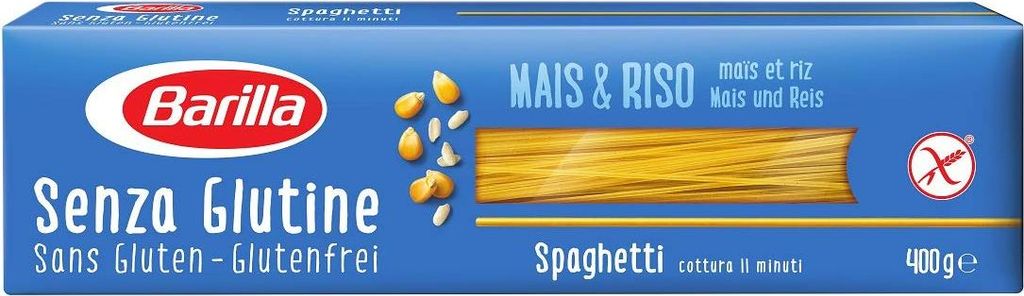 12x Barilla Spaghetti 400g senza Glutine Glutenfrei pasta nudeln