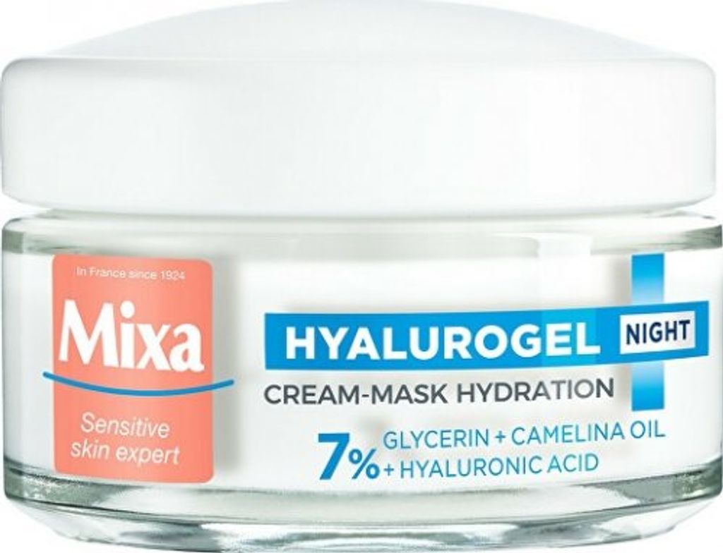 Hyalurogel Hydrating Cream-Mask Overnight Recovery 50ml