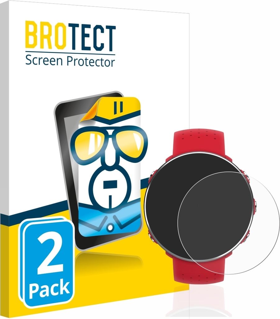 2x Für Polar Vantage M Schutzfolie BROTECT Displayschutz Produktbild 